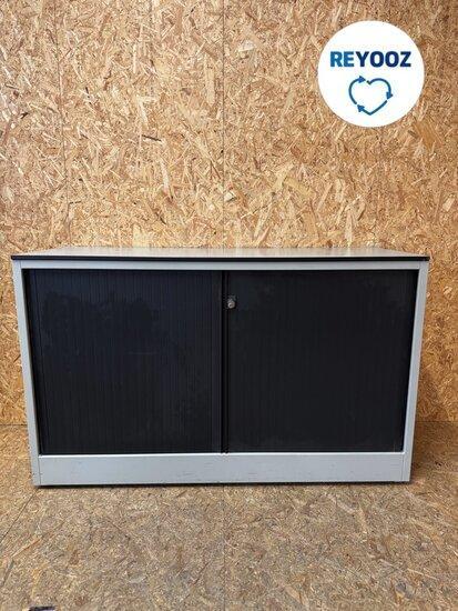 Ahrend roldeurkast - 74x120x45cm - lichtgrijs, Zakelijke goederen, Kantoor en Winkelinrichting | Kantoormeubilair en Inrichting