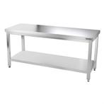 GGM Gastro | RVS werktafel PREMIUM - 1500x800mm | ATK158, Verzenden, Nieuw in verpakking, Meubilair