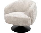Draaifauteuil Louis 360 - Cremona - Taupe 04 - Star, Huis en Inrichting, Fauteuils, Ophalen of Verzenden, Nieuw
