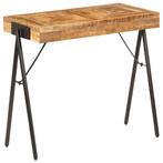 vidaXL Wandtafel 80x40x75 cm massief mangohout, Huis en Inrichting, Kasten | Buffetkasten, Verzenden, Nieuw, 50 tot 100 cm, Minder dan 100 cm