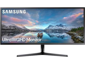 Samsung S34J550WQR - WQHD Monitor 34 3440x1440 60Hz - Zwart beschikbaar voor biedingen