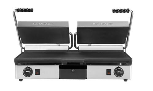 Milan Toast Contactgrill Gietijzer Dubbel glad, Zakelijke goederen, Horeca | Keukenapparatuur, Verzenden