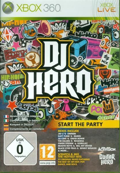DJ Hero-Standaard (Xbox 360) Gebruikt, Spelcomputers en Games, Games | Xbox 360, Zo goed als nieuw, Ophalen of Verzenden