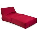 Peak Loungebed Plus Outdoor - rood, Verzenden, Nieuw