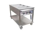 Bain Marie Wagen BT-2 | 2x 1/1 GN | Met Aftapkranen | 2kW |, Verzenden, Nieuw in verpakking