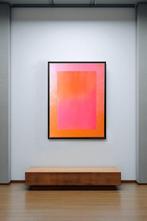 Poplea - PRESENCE ORANGE TO ROSE hommage à Rothko - NO