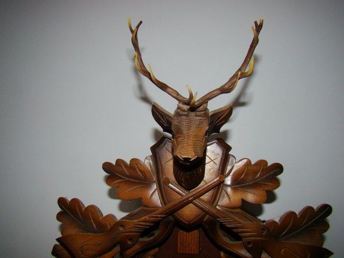 Koekoeksklok - Régula - Hout, Messing - 1970-1980, Antiek en Kunst, Antiek | Klokken