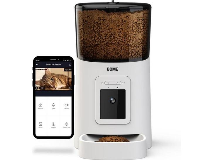 BOME Voerautomaat - Camera en Audio - Inclusief SD-Kaart -, Huis en Inrichting, Woonaccessoires | Overige, Nieuw, Verzenden