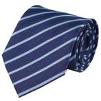 Fako Fashion® - Luxe Stropdas - 145cm - 8cm - Blauw