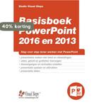 Basisboek PowerPoint 2016 en 2013 9789059055230, Verzenden, Zo goed als nieuw