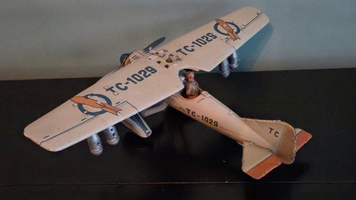 TippCo - Blikken speelgoed - TippCo Bomber Airplane, Unboxed, Antiek en Kunst, Antiek | Speelgoed
