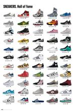 Poster Sneakers Hall of Fame 61x91,5cm, Verzamelen, Verzenden, Nieuw, A1 t/m A3