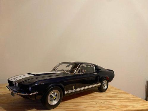 De Agostini 1:8 - Modelauto - Ford Mustang GT Shelby 1967, Hobby en Vrije tijd, Modelauto's | 1:5 tot 1:12