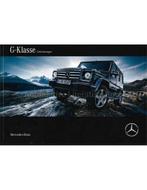 2015 MERCEDES BENZ G KLASSE BROCHURE DUITS, Nieuw, Author
