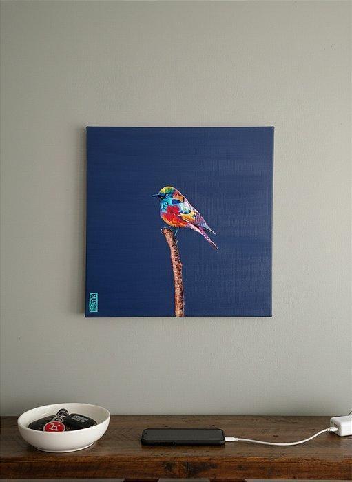 GuS (1974) - StReET BiRd 3, Antiek en Kunst, Kunst | Schilderijen | Modern