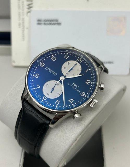 IWC - Portoghese Chronograph - IW371404 - Heren - 2000-2010, Sieraden, Tassen en Uiterlijk, Horloges | Antiek