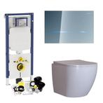 Geberit Sigma 8 (UP720) Toiletset set62 Mudo Rimless Met, Ophalen of Verzenden, Nieuw