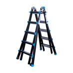 Professionele vouwladder Eurostairs 4x5, Doe-het-zelf en Verbouw, Ladders en Trappen, Nieuw, Verzenden