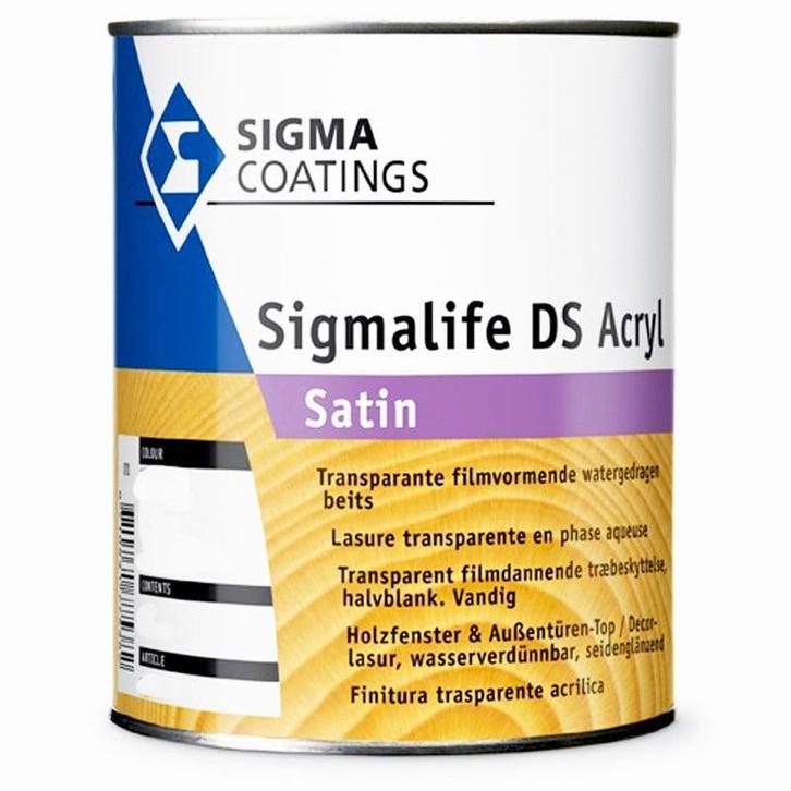 Sigma Sigmalife DS Acryl - 1 liter, Doe-het-zelf en Verbouw, Verf, Beits en Lak, Nieuw, Verzenden