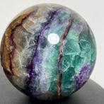 Fluoriet Fine polished Large AAA Multicolor fluorite sphere