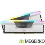 Corsair DDR5 Vengeance RGB 2x16GB 6400 White, Computers en Software, RAM geheugen, Verzenden, Nieuw