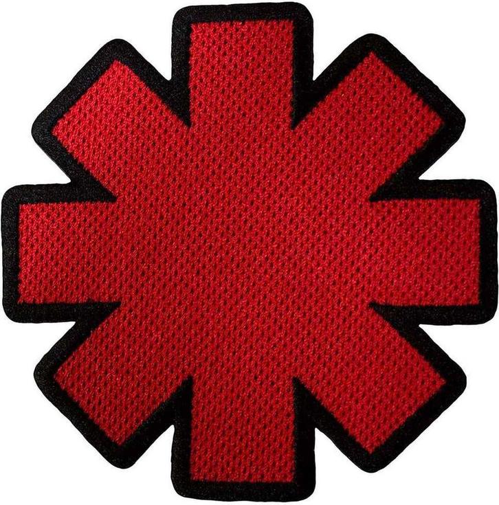 Red Hot Chili Peppers Asterisk Cut-Out Patch off merchandise, Verzamelen, Muziek, Artiesten en Beroemdheden, Kleding, Nieuw, Ophalen of Verzenden