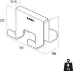 Tiger Caddy - Handdoekhaak voor douchecabine - Glaspaneel, Huis en Inrichting, Badkamer | Badtextiel en Accessoires, Verzenden