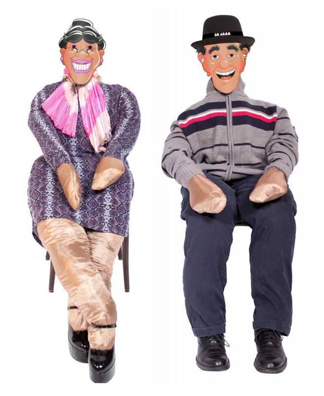 Sarah - Abraham pop opvul, Hobby en Vrije tijd, Feestartikelen, Nieuw, Ophalen of Verzenden