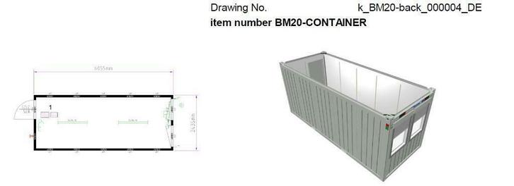 Kantoorunits te koop! Op voorraad!, Zakelijke goederen, Machines en Bouw | Keten en Containers