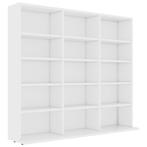 CD-kast Wit 102cm | Retourdeal | 40% Korting (CD kast), Huis en Inrichting, Woonaccessoires | Cd- en Dvd-rekken, 75 tot 150 discs