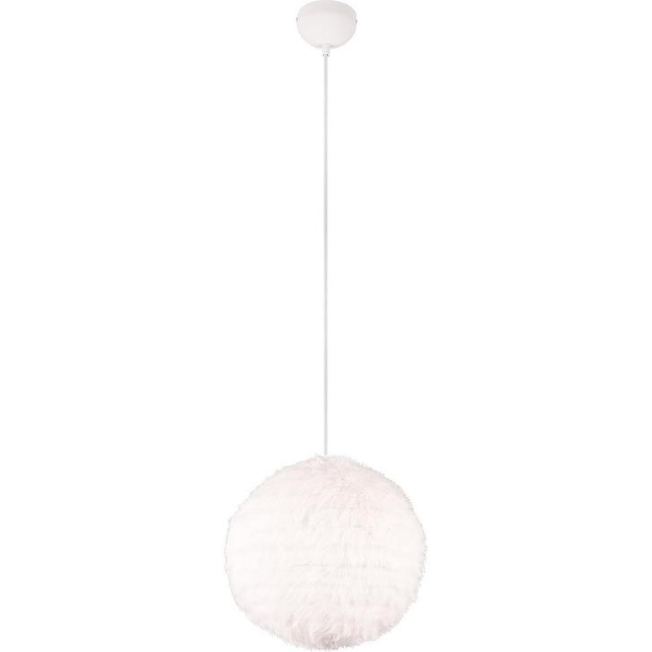LED Hanglamp - Trion Fluffy - E27 Fitting - 1-lichts - Rond, Huis en Inrichting, Lampen | Hanglampen, Nieuw, Ophalen of Verzenden