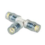 MultiTubo PPSU Pushfitting T-stuk 90° 25 x 25 x 25 mm, Doe-het-zelf en Verbouw, Buizen en Afvoer, Ophalen of Verzenden, Nieuw