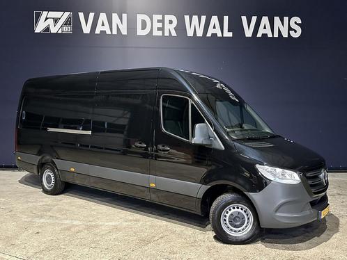 Mercedes-Benz Sprinter 317 CDI 170pk L3H2 Euro6 Airco |, Auto's, Bestelauto's, Handgeschakeld, Diesel, Zwart, Mercedes-Benz, Ophalen of Verzenden
