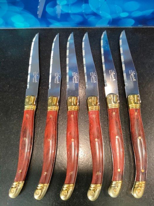 Laguiole - Keukenmes - Carving knife - Messing, Staal -, Antiek en Kunst, Antiek | Keukenbenodigdheden