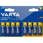 Varta AA (LR6) Longlife Power batterijen - 8 stuks, Nieuw, Ophalen of Verzenden