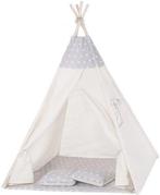 Tipi Tent Wigwam Beige Ster | Retourdeal | 100x120x160cm..., Ophalen of Verzenden, Nieuw