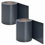 PVC Privacystrips - 2 stuks - 35 meter - Antraciet - Incl. B, Verzenden, Nieuw