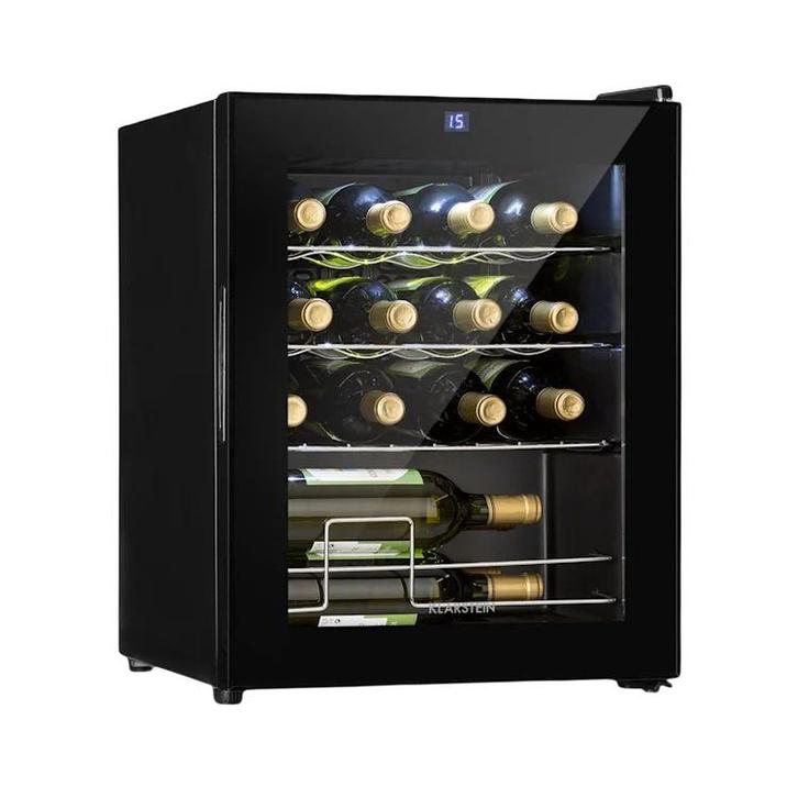 Wijnkoelkast 16 Flessen Wijnkoeler Wijnkast Klimaatkast, Witgoed en Apparatuur, Koelkasten en IJskasten, Refurbished, Minder dan 45 cm