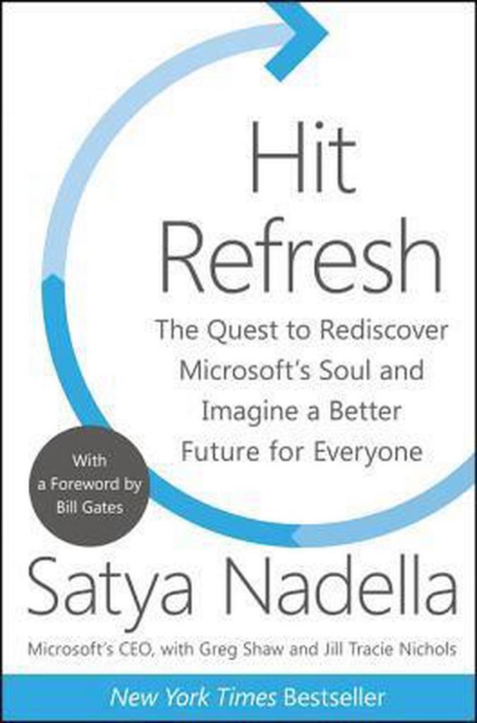Hit Refresh 9780062652508 Satya Nadella, Boeken, Taal | Engels, Zo goed als nieuw, Verzenden