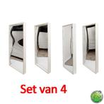 Lachspiegelset van 4 - KJH5, Hobby en Vrije tijd, Feestartikelen, Ophalen of Verzenden, Nieuw, Versiering, Overige