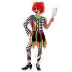 Creepy clown kostuum meisje, Hobby en Vrije tijd, Feestartikelen, Verzenden, Nieuw, Feestartikel