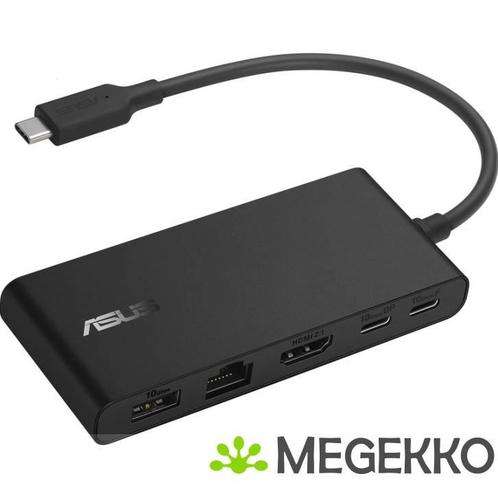 ASUS Dock 4K Bedraad USB 3.2 Gen 2 (3.1 Gen 2) Type-C Zwart, Computers en Software, Windows Laptops, Nieuw, Verzenden