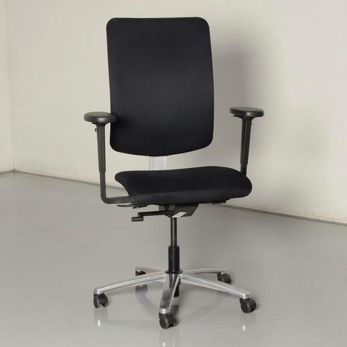 Konig & Neurath bureaustoel, zwart, 4D armlegger, Zakelijke goederen, Kantoor en Winkelinrichting | Kantoormeubilair en Inrichting