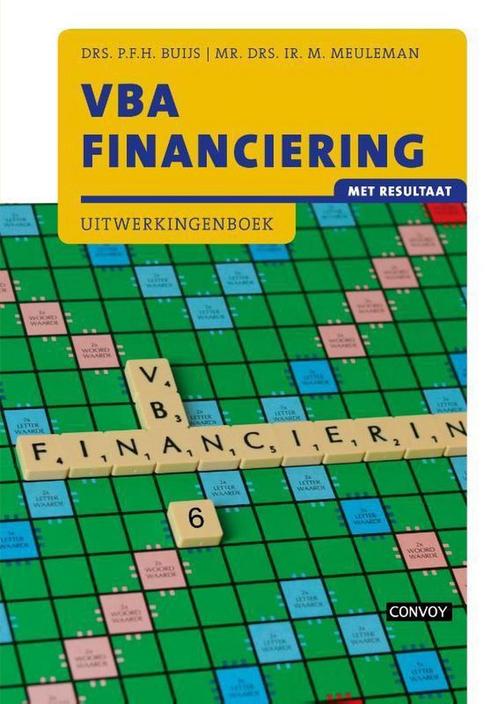 9789463171090 VBA Financiering met resultaat | Tweedehands, Boeken, Schoolboeken, Zo goed als nieuw, Verzenden