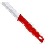 Solingen Schilmesje – RVS Glad – 16 cm – Rood – 10 S, Ophalen of Verzenden, Nieuw, Rvs of Chroom, Bestekset