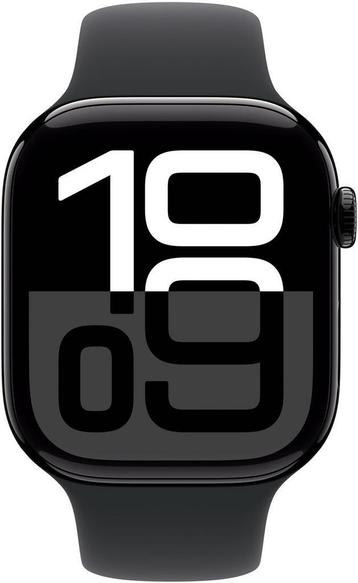 Apple Watch Series 10 46MM Jet Black Al Black M/L GPS SEALED beschikbaar voor biedingen