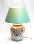 Lamp - Messing, Porselein