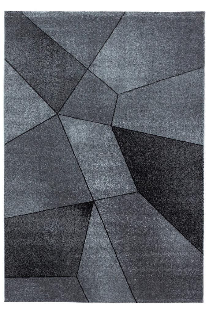 Modern Vloerkleed | Beta | Abstract | Grijs | 80x250 cm, Huis en Inrichting, Stoffering | Tapijten en Kleden, Verzenden