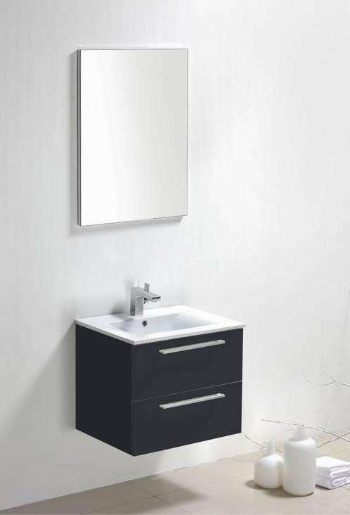 Sani Royal Badkamermeubel Romana 60 cm Hoogglans, Huis en Inrichting, Badkamer | Badkamermeubels