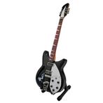 Rickenbacker 360 miniatuur gitaar met gratis standaard, Ophalen of Verzenden, Nieuw, Pop, Beeldje of Miniatuur